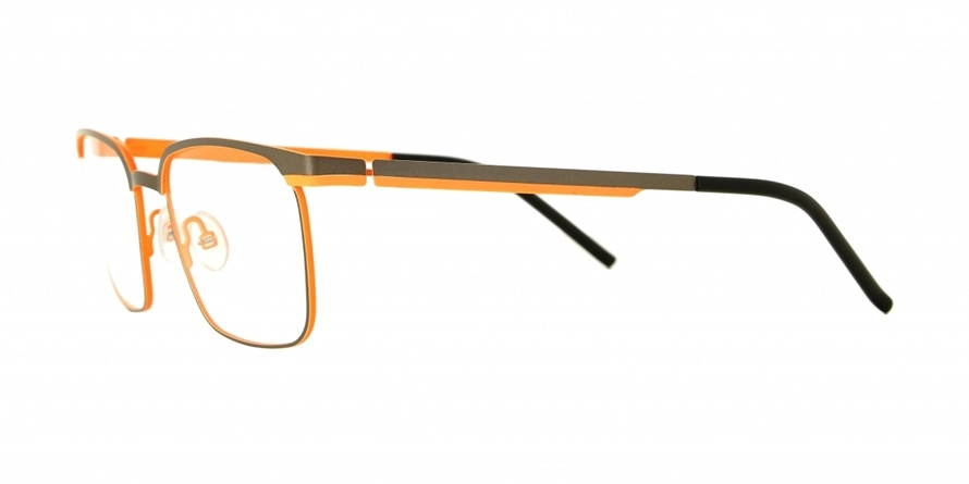 משקפי ראיה ואני יוניסקס V6305 אפור, כתום, מט מרובעות