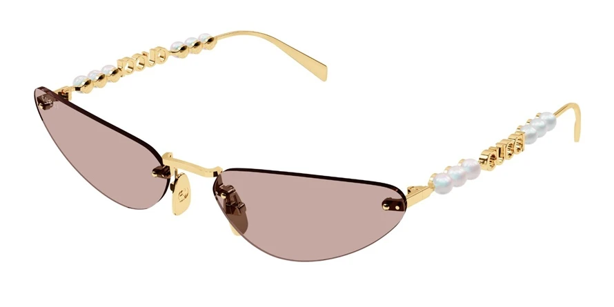 משקפי שמש גוצ'י יוניסקס GG1920S זהב חתולי