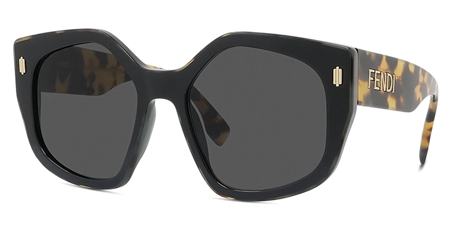 משקפי שמש | FENDI פנדי | FE40017I 01A 55-19-145